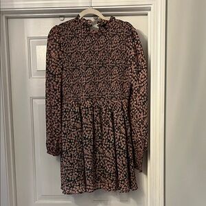 Floral Pink Kids Dress